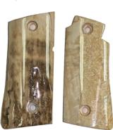 Colt Mustang or Colt Pocketlite Real Fossilized Walrus Ivory Grips - 1 of 1