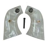 Ruger Vaquero XR3-Red Pearl Premium Grips With Medallions - 1 of 1