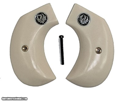 Ruger Birdshead Ivory-Like Grips With Medallions