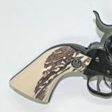 Ruger New Vaquero 2005 & 50th Anniv. Blackhawk .357 Stag-Like Grips With Medallions - 2 of 2