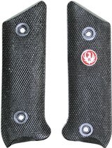 Ruger MKI & A54 .22 Auto Checkered Grips, 1951, Medallion in Left Grip - 1 of 1