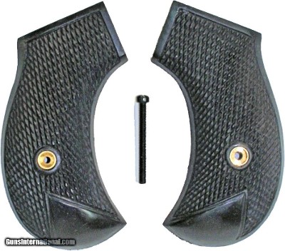 Colt 1877 Lightning Revolver Grips, Early Colt Style Full Checkered