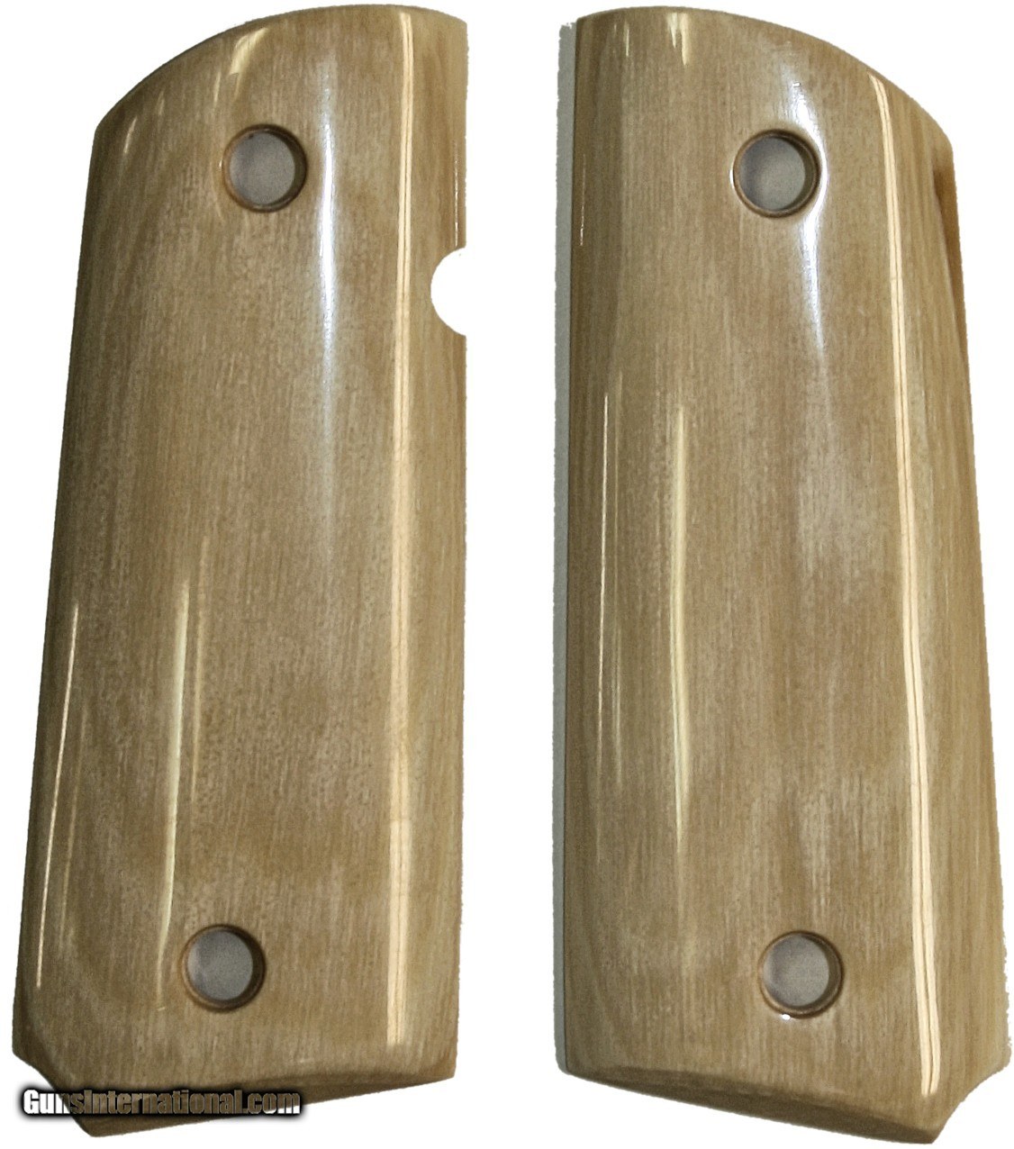 Colt 1911 Officers Model Siberian Mammoth Ivory Grips For Sale 0786