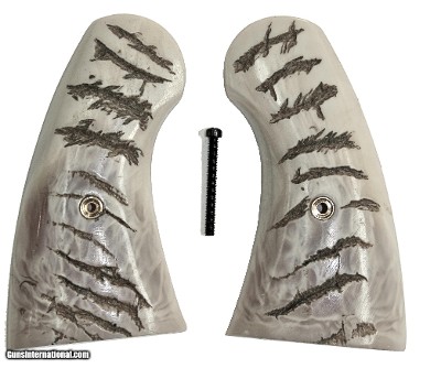 Colt 1917 New Service or 1909 Revolver Repro Ram Horn Grips