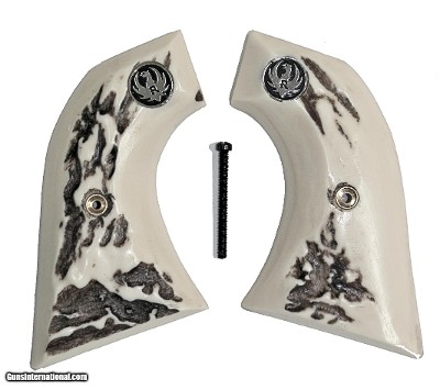 Ruger Single Six Revolver & Ruger Old Model XR-3 Stag-Like Grips