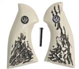Ruger Redhawk Stag-Like Grips With Medallions - 1 of 1