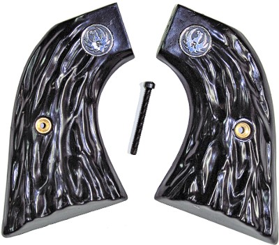 Ruger Single Six Revolver & Ruger Old Model XR-3 Jigged Buffalo Horn Grips