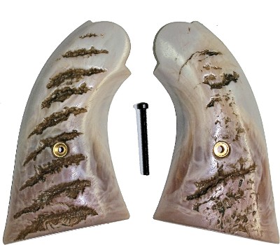 Remington 1858 Pietta Reproduction Ram Horn Grips