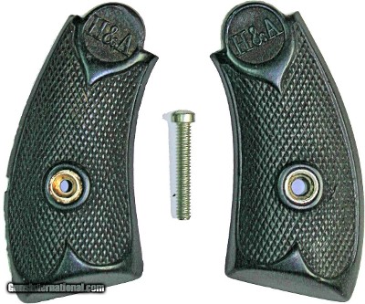 Hopkins & Allen XL DA & Range Model Revolver Grips, Small Frame