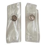 Colt Government Model .380 & Colt Mustang Plus II Pearl Premium Grips With Medallions - 1 of 2