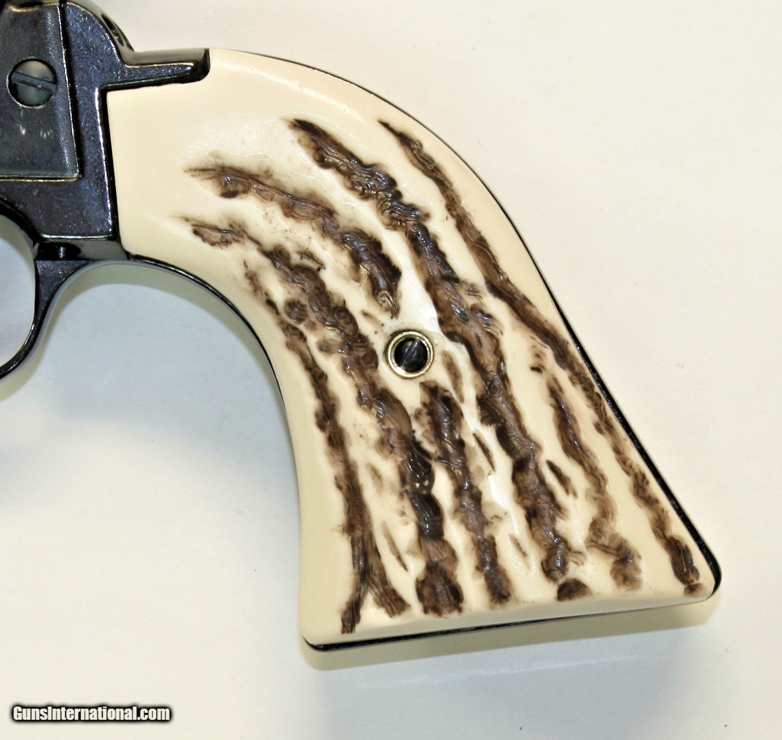 Heritage Rough Rider Revolver Imitation Jigged Bone Grips for sale