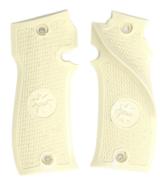 Star S & S1 Ivory-Like Checkered Grips