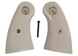 Colt Python Service Style Grips, Checkered With Medallions - 1 of 1
