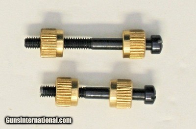 Colt DA Revolver Style Screw Set for Grips, Half Thread, 1 1/8