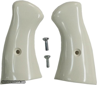 H & R New Model Revolver Ivory-Like Smooth Grips, 4