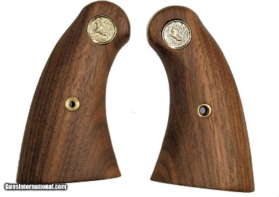 Colt Police Positive Special Walnut Grips With Medallions