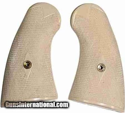 Colt Army Special, Official Police & Officers Model Ivory-Like Grips, Checkered
