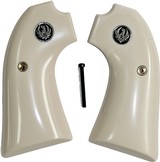 Ruger Bisley Ivory-Like Grips, Smooth With Medallions - 1 of 1