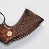 Colt Python or 2021 Anaconda Walnut Grips, Smiley Checkered Pattern - 3 of 5