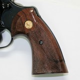 Colt Python or 2021 Anaconda Walnut Grips, Smiley Checkered Pattern - 2 of 5