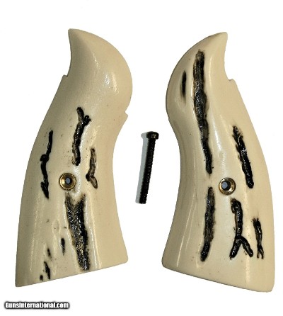 Ruger Security Six Revolver Stag-Like Grips