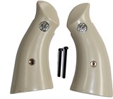 Smith & Wesson K & L Frame Ivory-Like Grips, Square Butt