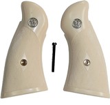 Smith & Wesson N Frame Ivory-Like Grips, Checkered