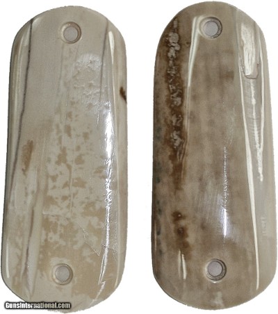 Colt 1902 Hammer Auto Fossilized Alaskan Walrus Ivory Grips