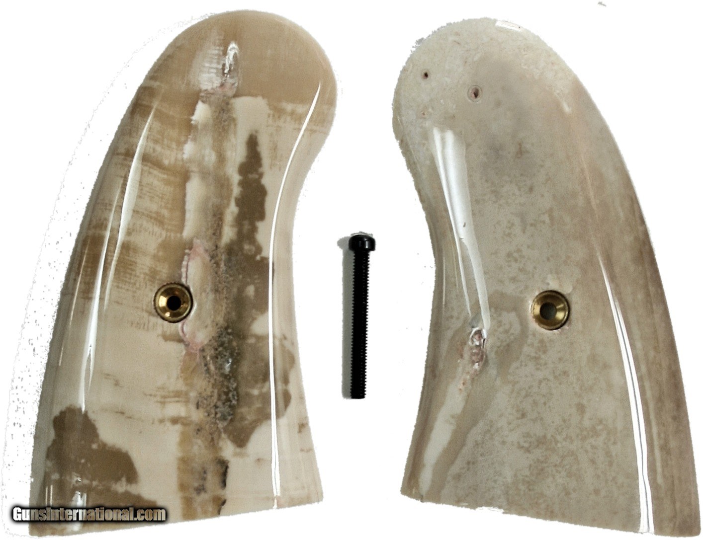 Colt Python Real Fossilized Walrus Ivory Grips, Small Panel for sale