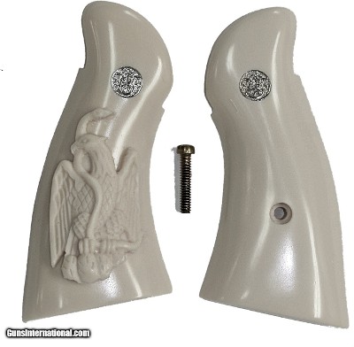 Smith & Wesson N Frame Grips, Mexican Eagle & Snake & Medallions