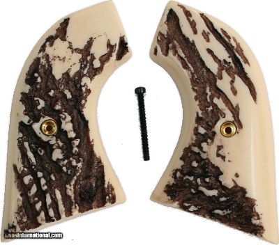 Heritage Rough Rider Large Bore SA Revolver Stag-Like Grips