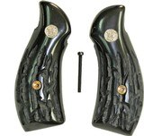 Smith & Wesson K & L Frame Imitation Jigged Buffalo Horn Grips - 1 of 1