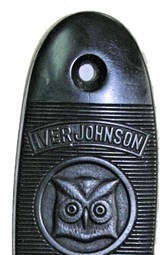 Iver Johnson .410 Skeeter Grade Straight Stock Shotgun Butt Plate