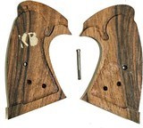 Colt Python I/E Frame Vintage Walnut Roper Grips By Keith Brown - 2 of 2