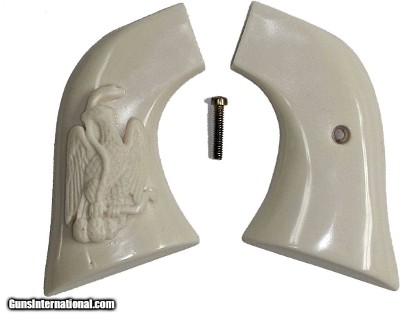 Ruger Wrangler Ivory-Like Grips, Eagle & Snake