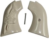 Heritage Rough Rider .22 Revolver Ivory-Like Grips With Steer