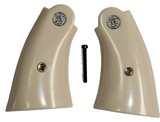 C44SRM Smith & Wesson N Frame Service Style Ivory-Like Grips, Square Butt - 1 of 1