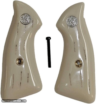 Smith & Wesson J Frame "Barked" Grips, Square Butt, Medallions