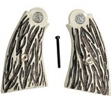Smith & Wesson K
& L Frame Imitation Jig Bone Service Style Grips, Medallions - 1 of 1