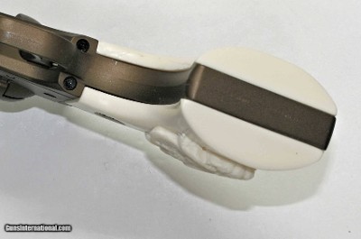 Ruger Wrangler Ivory-Like Grips, Eagle & Snake & Medallions - Image 5 of 5