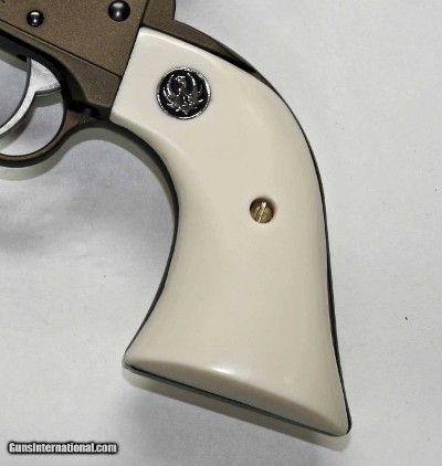 Ruger Wrangler Ivory-Like Grips, Eagle & Snake & Medallions - Image 3 of 5