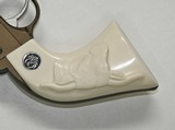 Ruger Wrangler Ivory-Like Grips With Steer & Medallions - 2 of 5