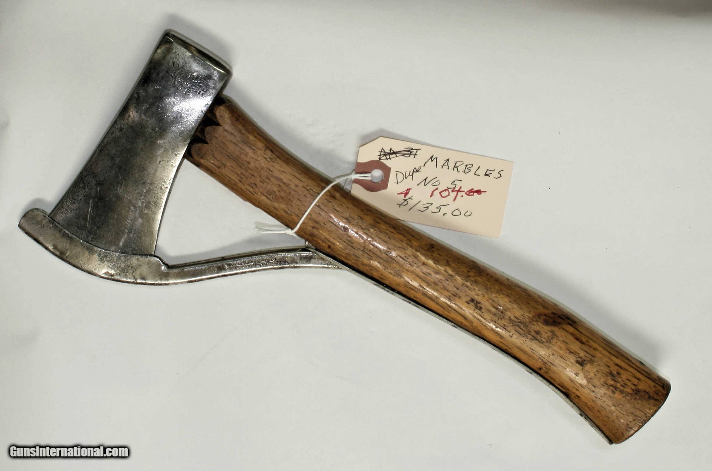 Marbles MSA No 5 Wood Handle Axe for sale