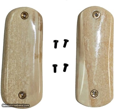 Colt 1903 & Colt 1908 Fossilized Walrus Ivory Grips