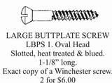 Large Buttplate Screws, 20 Screws - 2 of 2