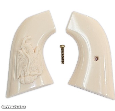 EMF1873 SA Great Western II Revolver Grips, Mexican Eagle & Snake