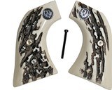 Ruger Wrangler Stag-Like Grips With Medallions - 1 of 5