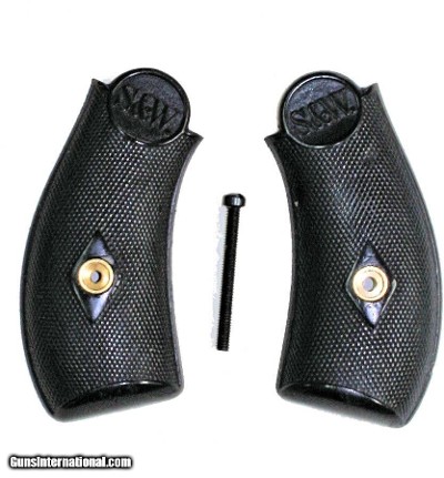 Smith & Wesson Pre 1898 .38 Single Shot Grips, Black