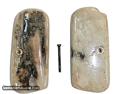 Colt 1903 & Colt 1908 Fossilized Walrus Ivory Grips