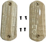 Colt 1902 Hammer Auto Fossilized Alaskan Walrus Ivory Grips - 1 of 2